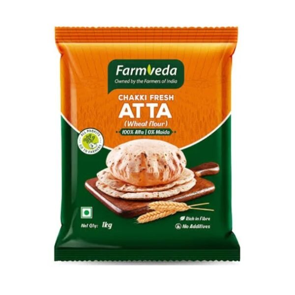 Whole Farm Chakki Atta (100% Atta, 0% Maida) - 5 kg